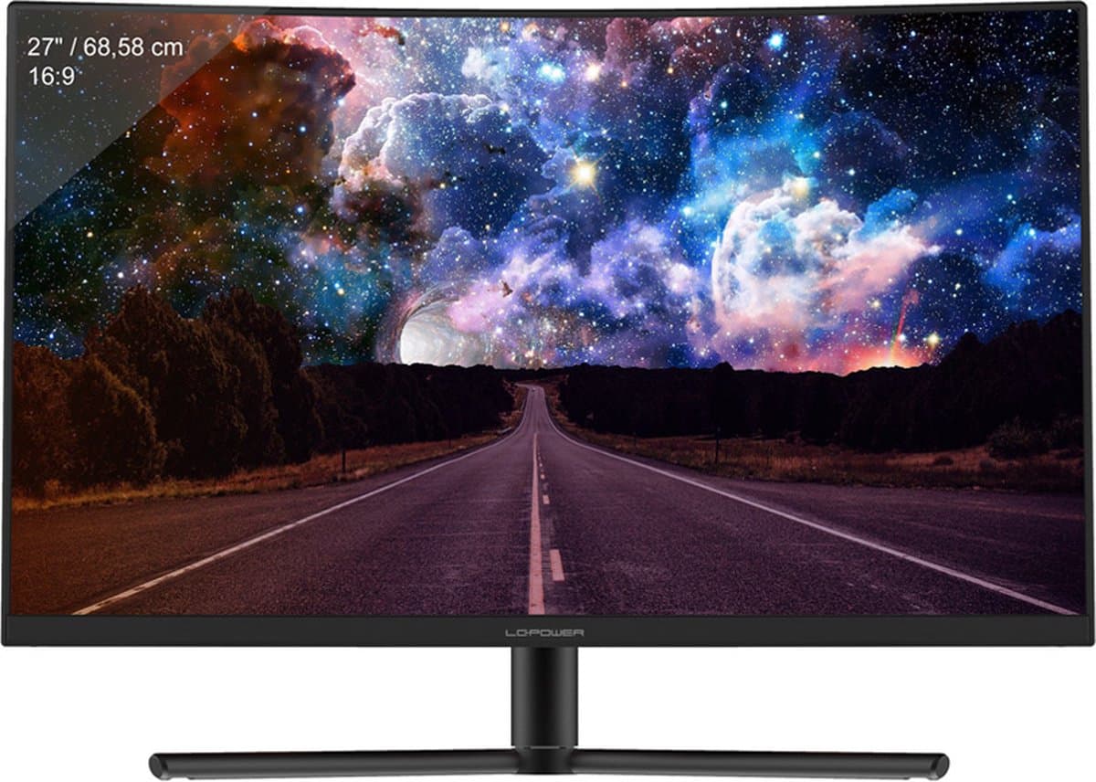 LC-POWER® Full HD VA 240Hz Curved Gaming Monitor - 27 Inch — afbeelding 1