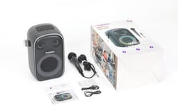 Tronsmart Halo 110 - Draagbare Bluetooth Partyspeaker - 60W Stereo - 18 Uur Batterij - IPX6 Waterbestendig - Karaoke - Met Microfoon - Zwart — thumbnail 5