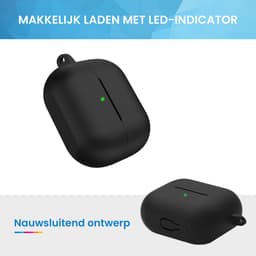 YONO Soft Case geschikt voor Samsung Galaxy Buds 3 / 3 Pro / 3 FE - Siliconen Hoesje - Zwart — thumbnail 4