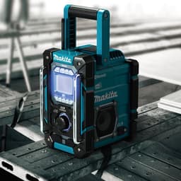 Makita DMR301 bouwradio met laadfunctie FM DAB/DAB+ Bluetooth voor 18V LXT en 12V CXT accus — thumbnail 3