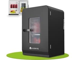 Compacte 2-in-1 Mini-koelkast 15L – Koel en verwarm voor thuis, kantoor en camping