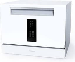Luxe Mini Vaatwasser – Kleine Vaatwasser – Vrijstaand – 7 Wasprogramma’s – Geruisloos – Timer – 360° Reiniging – Grote Capaciteit – Wit — thumbnail 1