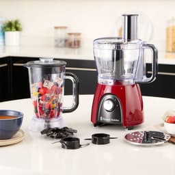 Russell Hobbs Desire Red Foodprocessor - 27110-56 — thumbnail 2