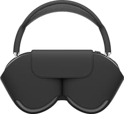 Ainy - Zwart Case Accessoires - Koptelefoon hoes geschikt voor Apple Airpods Max | Zacht Polyester Siliconen Syntetisch Leer materiaal | Magneet sluitingen — thumbnail 1