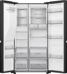 HISENSE  RS818N4IFD -  Amerikaanse koelkast - breedte 91 cm - hoogte 179 cm - inhoud 632 l - NoFrost — thumbnail 3