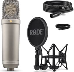 RØDE NT1‑A 5th Gen - Zilver - Studiomicrofoon — thumbnail 3