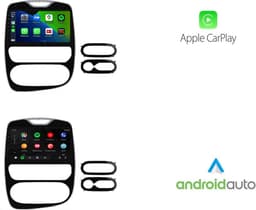 Carplay autoradio voor Renault Clio 4 | 2016 t/m 2019 | Android 13 | Draadloos Apple Carplay & Android Auto | 2GB + 32GB | 8-Core processor | Davilon | 2025 model | 2016 2017 2018 2019 | Bluetooth & Wifi — thumbnail 2