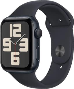 Apple Watch SE 2024 GPS 44mm Midnight Aluminium Case with Midnight Sport Band - S/M — thumbnail 2