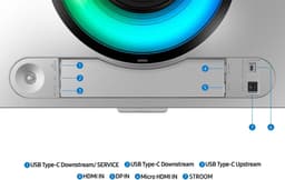 Samsung Odyssey G9 LS49DG954SUXEN - DQHD OLED Ultrawide Curved Gaming Monitor - 240Hz - 49 Inch — thumbnail 3