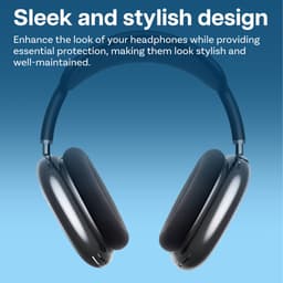 Beschermhoes voor AirPods Max Hoofdtelefoons van MMOBIEL – Transparant Zacht TPU Oorschelpen Beschermhoes – Anti-Kras Beschermende Cover - Transparant — thumbnail 5