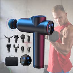 MKSS® Massage Gun Professioneel - Massage Apparaat - Massagegun - Zwart — thumbnail 3