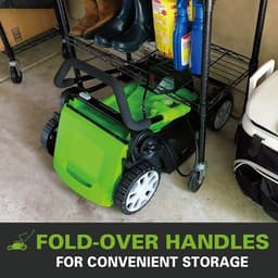 Greenworks 24+24volt=48 Volt accumaaier G24X2LM41, incl. 2x 2-AH Accu & lader — thumbnail 3