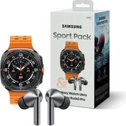 SAMSUNG SPORT PACK Galaxy Watch Ultra & Buds3 Pro Zilver — thumbnail 1