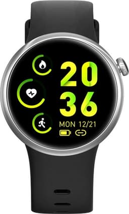 Smartwatch Kinderen – Stappen – Hartslag – Calorieën – Slaap Monitor – Zwart — thumbnail 5
