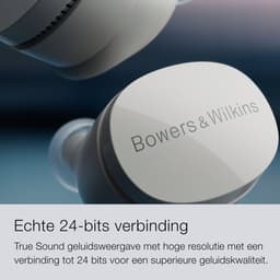 Bowers & Wilkins Pi6 Bluetooth Oordopjes met Noise Cancelling, Kristalhelder geluid, 8 + 16 uur batterijduur, Storm Grey — thumbnail 3