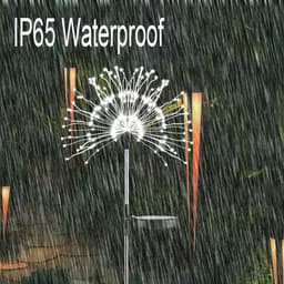 Solar Tuinverlichting met 150 LEDs - Waterdichte Tuindeocratie met Twinkling en Steady-On Modus - 2 Stuks — thumbnail 3
