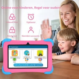 EagleSoar® Kindertablet - Kindertablet 7 Inch - Kindertablet Roze - Tablet - Tablet Kinderen - Kindertablet Vanaf 3 - 12 Jaar - Kindertablets - Kinder Tablet - Kids Tablet - Kindertablet 10 Inch - Kindertablet Deplay - Tablet Kinderen Met Houder — thumbnail 4