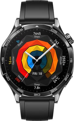 HUAWEI WATCH GT5 46 mm Smartwatch Zwart — thumbnail 1