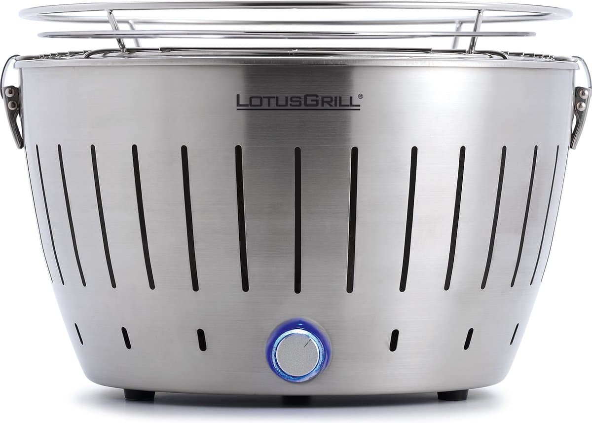 LotusGrill Classic Tafelbarbecue - Ø350mm - rvs — afbeelding 1