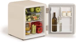 CREATE - Koelkast in retrostijl - Gebroken wit - Handvat Zilver - FRIDGE RETRO 48L — thumbnail 5