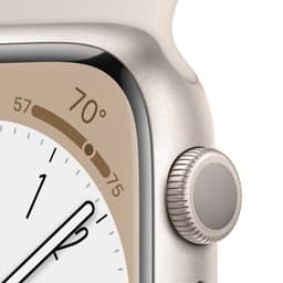 Apple Watch Series 8 - 45mm - Sterrenlicht Aluminium — thumbnail 5
