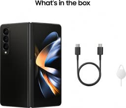 Samsung Galaxy Z Fold 4 - 256GB - 5G - Phantom Black — thumbnail 3