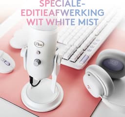 Blue Microphones Yeti Premium Aurora - Gaming Microfoon - USB - White Mist — thumbnail 4