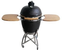 Kamado BBQ 56 cm Zwart – Keramische Houtskoolbarbecue – Big Egg Buiten Koken