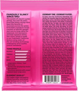 Ernie Ball Super Slinky - Elektrische Gitaarsnaren - 09-42 - 3-Pack - Nickel Wound — thumbnail 2