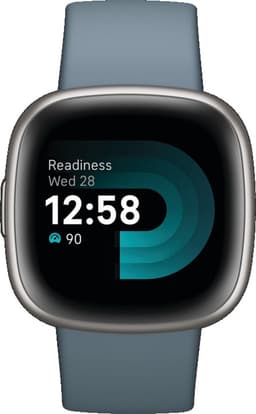 Fitbit Versa 4 - Smartwatch heren en dames - Blauw — thumbnail 1