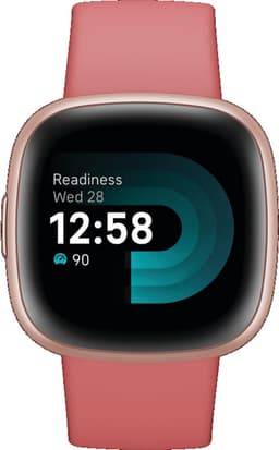Fitbit Versa 4 - Smartwatch dames en heren - Roze — thumbnail 1