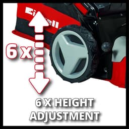 Einhell Benzine Grasmaaier GC-PM 56/2 S HW - 173 cm³ - 2,8 kW - 4-takt - Maaibreedte: 56 cm - Aanbevolen gazonoppervlakte: tot 2200 m² - 90 L opvangbak - Maaihoogte: 25-70 mm — thumbnail 2