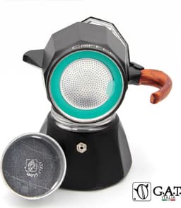 G.A.T. Italia Fashion Wood 3 kops - Percolator - 150ml - Made in Italy — thumbnail 3