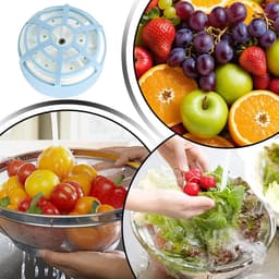 Fruit- en groentewasmachine, groentewasmachine met reinigingsfunctie, keukenhulpmiddel, waterdicht ontwerp (geschikt voor onderdompeling), reinigingstechnologie voor effectieve reiniging — thumbnail 2