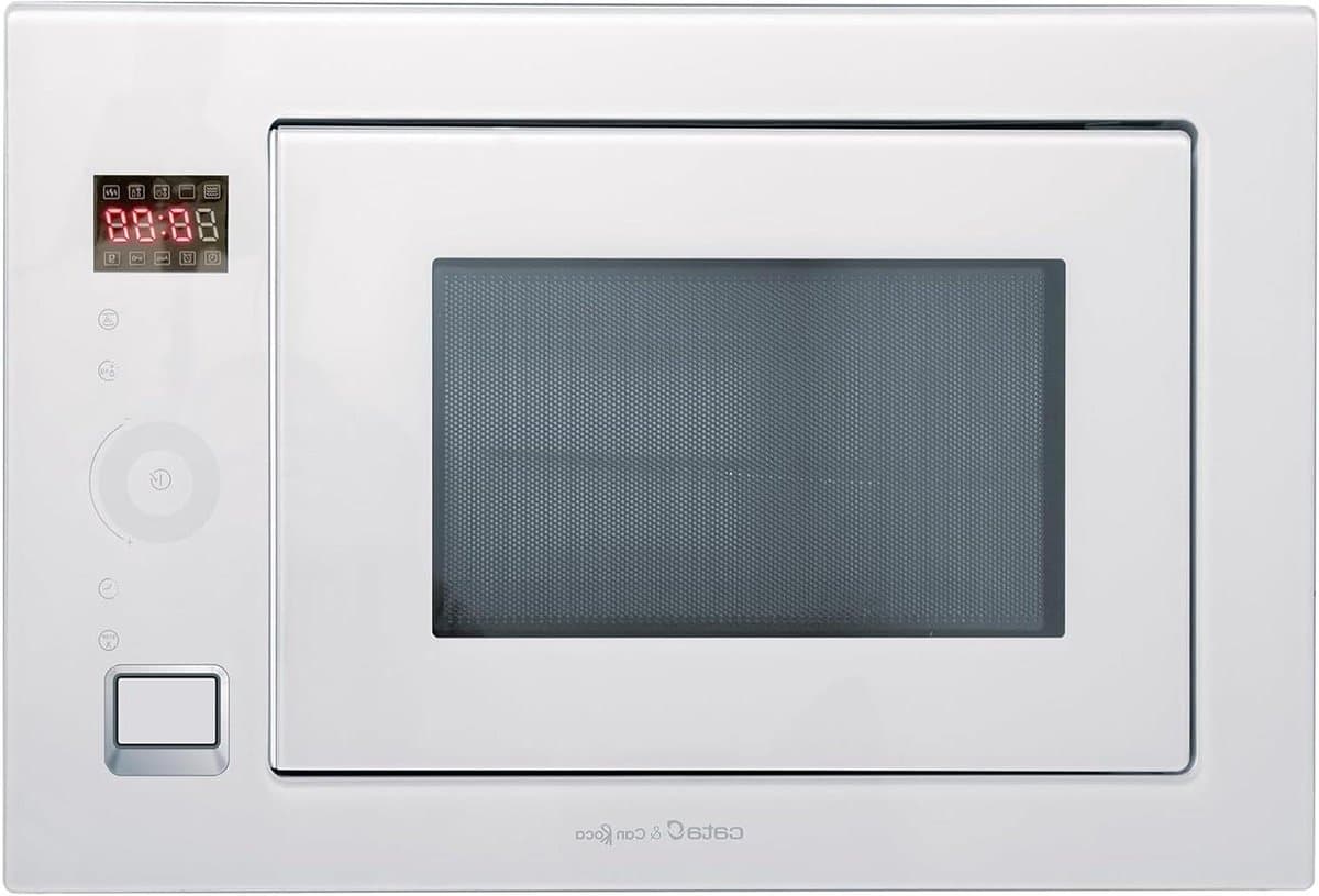 CATA - MC 25 GTC WH - Zwarte inbouwmagnetron - 900 W met 5 vermogensniveaus en een grill van 1000 W - Timer tot 95 minuten - Magnetroninhoud van 25 — afbeelding 1