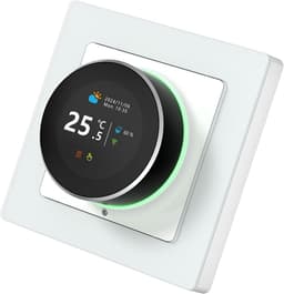 Slimme Thermostaat - Digitale Regelaar - Comfort Verhoging - Bidirectionele Draaiknop - 181 Inch Scherm - Zwart — thumbnail 4