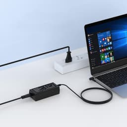 Stroomadapter - Voedingskabel oplader - Externe harde schijf - Universele ingang - 12VDC - Zwart — thumbnail 3