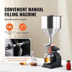 ACEP Verstelbare en handmatige vloeistofvulmachine - 5-50 ML - Vloeistofspuit - Flessenvuller - Vloeistofvulmachine - Doseerfles - Doseermachine — thumbnail 4