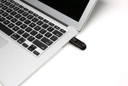 USB Flash Drive - Geheugenstick Gegevens - Bestanden Meenemen - Verschuifbare Kraag - 128 GB - Zwart — thumbnail 3