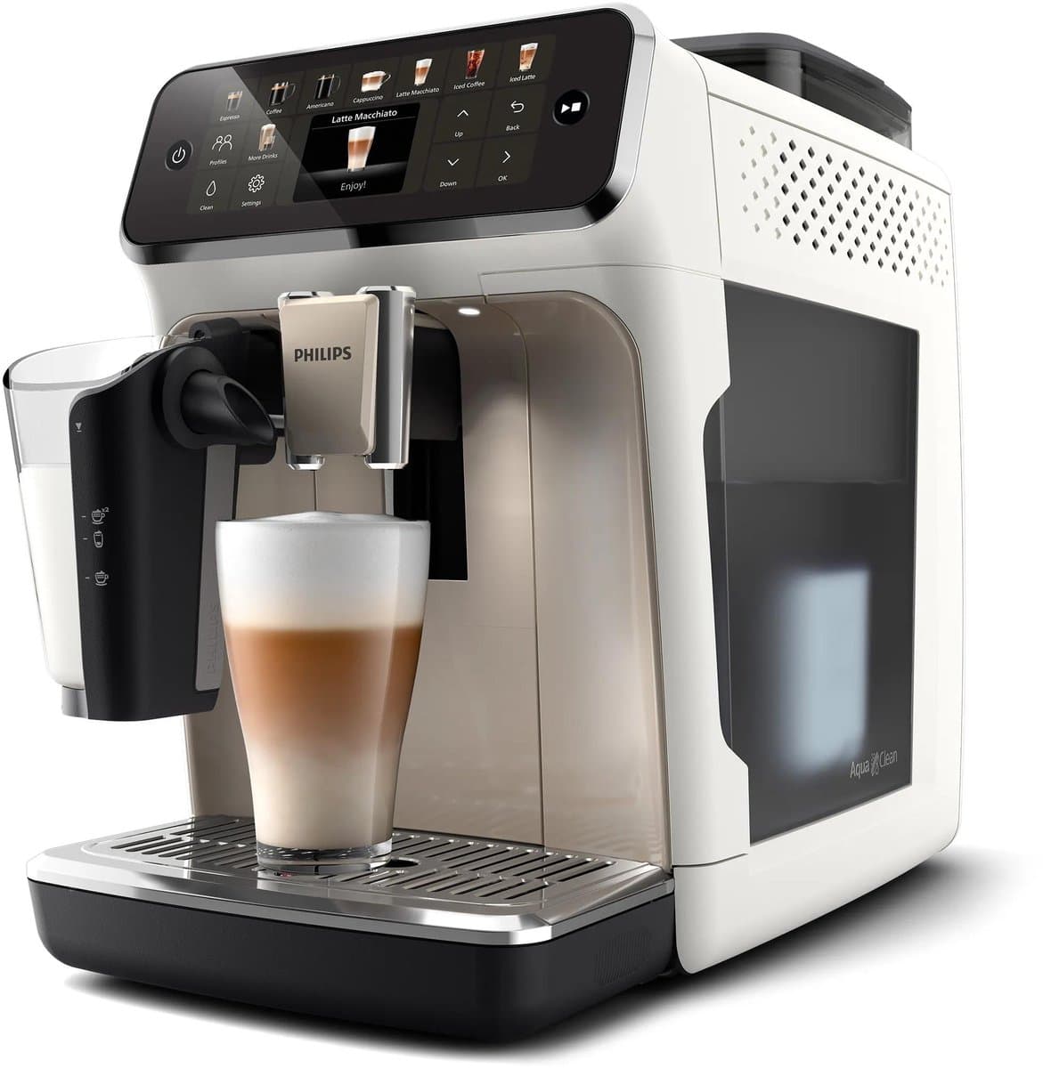 Philips Series 5500 - EP5543/90 - Espressomachine - volautomatische koffiemachine - 20 koffierecepten - Silentbrew — afbeelding 1