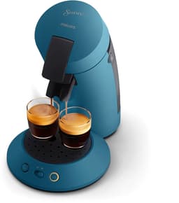 Philips Senseo Original Plus Koffiepadmachine CSA210/00 - Keuze uit 1 of 2 Kopjes - Instelbare Intensiteit - Automatische Uitschakeling - Blauw — thumbnail 4