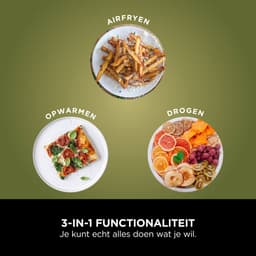 Ninja Airfryer 4,7 liter - Single drawer - Airfryen, Drogen en Opwarmen - Knapperig resultaat, minder vet, lager energieverbruik - AF110EU — thumbnail 4
