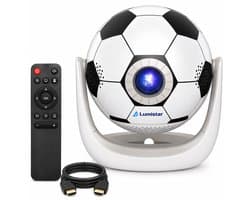 Lumistar Mini Beamer WK Editie - Voetbal Beamer - Alles-in-één Smart TV Projector - 2026 model - Android TV Besturingssysteem - WiFi & Bluetooth - 4k support - Beamer - Home Cinema