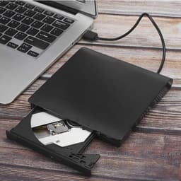 Externe DVD Brander - Optische Drive - Data Archiveren - USB Powered - Draagbaar - Zwart — thumbnail 2