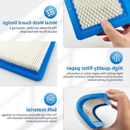 Grasmaaier Luchtfilter voor Briggs & Stratton, Sabo, John Deere, Stiga en Lseki - Vervangonderdelen voor optimale prestaties en onderhoud 625/650/675 — thumbnail 2