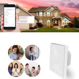 Slimme Thermostaat - Verwarmingsschakelaar - Energie Besparen - App Bediening - 16A - Wit — thumbnail 3