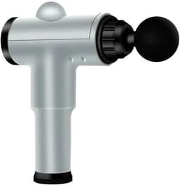 Mini Massage Gun - Fascia Gun - Spierherstel - 6 Intensiteitsversnellingen - 4 Massagekoppen - Zilver — thumbnail 1
