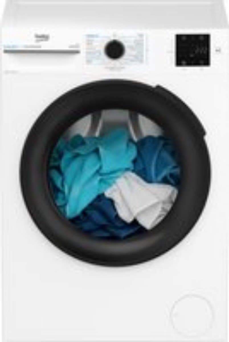BEKO BM3WFT3841W -1 Vrijstaand Wasmachine 1400rpm + 3 Jaar Gratis Extra Garantie — afbeelding 1