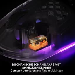 SteelSeries Aerox 3 Gen 2 Draadloze Gaming Muis Ghost — thumbnail 3