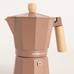 CREATE - Italiaanse koffiezetter - Mokka - Zonder inductieadapter - 6 kopjes / 350ml - THERA MOKA RETRO — thumbnail 3